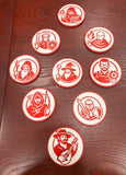 RPG Class Coasters — Male Adventurer Set