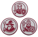 RPG Class Coasters — Male Adventurer Set