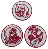 RPG Class Coasters — Male Adventurer Set